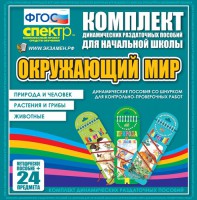 Динамические раздаточные пособия. Окружающий мир (шнуровка). Животные, природа и человек, растения и грибы. - fgospostavki.ru - Зеленогорск