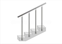 Перила для входной группы - fgospostavki.ru - Зеленогорск