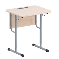 Стол одноместный ученический на круглой трубе - fgospostavki.ru - Зеленогорск