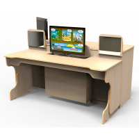 Профессиональный мультимедийный интерактивный развивающий логопедический стол Logo - fgospostavki.ru - Зеленогорск