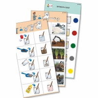 Комплект из 10 карточек "Обучающий калейдоскоп для ДО. Эксперимент. Вещество" - fgospostavki.ru - Зеленогорск