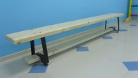 Скамейка гимнастическая (металлические ножки, лак) (2,5 м)  - fgospostavki.ru - Зеленогорск