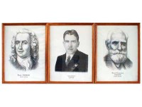 "Портреты выдающихся биологов" (деревянная рамка, под стеклом) - fgospostavki.ru - Зеленогорск