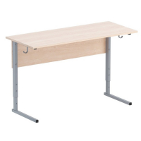 Стол ученический двухместный регулируемый на прямоугольной трубе - fgospostavki.ru - Зеленогорск