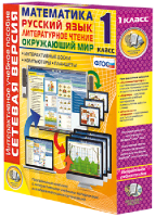 Сетевая версия. 1 класс. Математика, Русский язык, Окружающий мир, Литературное чтение - fgospostavki.ru - Зеленогорск