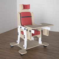 Стул для ребенка с ОВЗ «Новые горизонты» №2 со столешницей красный - fgospostavki.ru - Зеленогорск