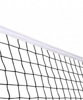 Сетка волейбольная (нить 4 миллиметра, 1*9,5 метра) - fgospostavki.ru - Зеленогорск