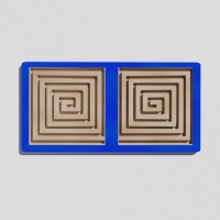 Такт-панель «Синий лабиринт № 4» - fgospostavki.ru - Зеленогорск