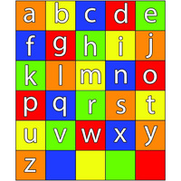 Тематическое поле-маршрутизатор «Английский алфавит» для мини-робота Bee-Bot/Blue-Bot - fgospostavki.ru - Зеленогорск