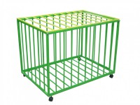 Контейнер для мячей на колесиках (разборный с крышкой) - fgospostavki.ru - Зеленогорск