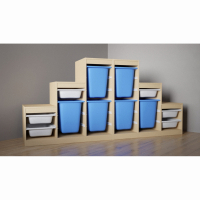 Стеллаж «Голубые облака» - fgospostavki.ru - Зеленогорск