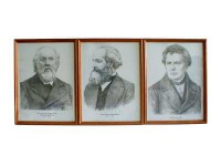 Портреты выдающихся физиков (деревянная рамка, под стеклом) - fgospostavki.ru - Зеленогорск