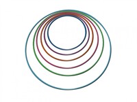 Обруч гимнастический стальной утяжеленный (1000 мм)  - fgospostavki.ru - Зеленогорск