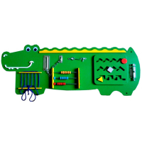 Бизиборд «Зелёный крокодильчик» - fgospostavki.ru - Зеленогорск