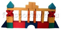 Мягкий модуль-конструктор "Архитектор" (22 элемента) - fgospostavki.ru - Зеленогорск