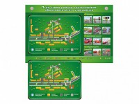 Электрифицированный стенд-тренажер "План-схема района расположения образовательного учреждения" - fgospostavki.ru - Зеленогорск