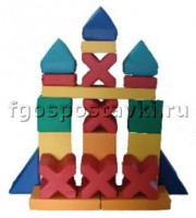 Мягкий модуль-конструктор "Башня" (21 элемент) - fgospostavki.ru - Зеленогорск