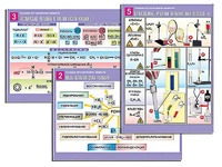 Комплект таблиц по органической химии "Реакции органических веществ" (6 таблиц, формат А1, ламинированные) - fgospostavki.ru - Зеленогорск