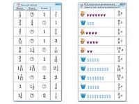 Комплект карточек (10) "Обучающий калейдоскоп. Дроби" - fgospostavki.ru - Зеленогорск