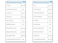 Комплект карточек (10) "Обучающий калейдоскоп. Умножение на 7, 8 и 9" - fgospostavki.ru - Зеленогорск