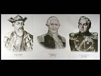 Портреты путешественников (25 штук, формат А3) - fgospostavki.ru - Зеленогорск