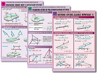 Комплект таблиц по всему курсу геометрии (100 таблиц, А1, полноцветные, ламинированные) - fgospostavki.ru - Зеленогорск