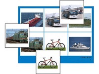 Логопедическое лото "Транспорт" (4 планшета, 24 карточки, цветное, ламинированное) - fgospostavki.ru - Зеленогорск