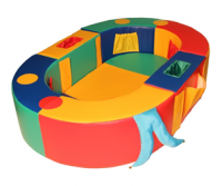 Манеж овальный 150х100х30 сантиметров - fgospostavki.ru - Зеленогорск