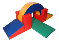 Модуль-трансформер № 3.1 (с полукольцом и ступенькой), 6 элементов - fgospostavki.ru - Зеленогорск