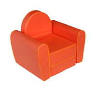 Бескаркасное ресло ВИК с подлокотниками - fgospostavki.ru - Зеленогорск