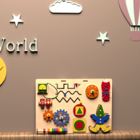 Бизиборд «Весёлые игры» - fgospostavki.ru - Зеленогорск