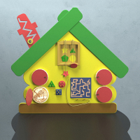 Бизиборд «Волшебный теремок» - fgospostavki.ru - Зеленогорск