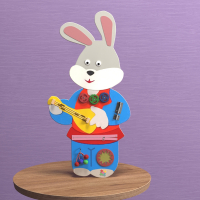 Бизиборд «Зайчик-побегайчик» - fgospostavki.ru - Зеленогорск