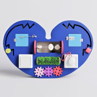 Бизиборд «Большое синее сердце» - fgospostavki.ru - Зеленогорск