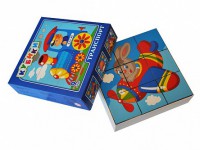 Набор кубиков "Транспорт" - fgospostavki.ru - Зеленогорск