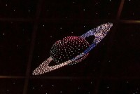 Потолок "Звездное небо с анимационным фибероптическим эффектом сатурн" - fgospostavki.ru - Зеленогорск