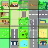 Тематическое поле-маршрутизатор «Ферма» для мини-робота Bee-Bot/Blue-Bot - fgospostavki.ru - Зеленогорск