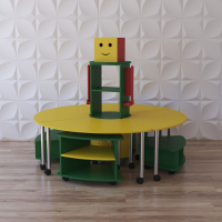 Модульный стеллаж "Весёлый робот" - fgospostavki.ru - Зеленогорск