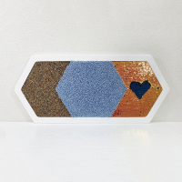 Декоративная тактильная панель 3в1 - «Пробка, Ворс, Пайетка» - fgospostavki.ru - Зеленогорск