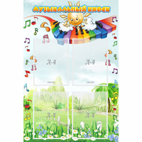 Стенд "Музыкальный киоск" с 4 карманами - fgospostavki.ru - Зеленогорск