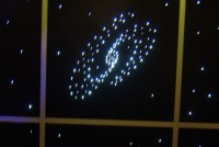 Потолок "Звездное небо с анимационным фибероптическим эффектом галактика" - fgospostavki.ru - Зеленогорск