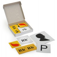 Модель-аппликация "Наследование резус-фактора" (набор из 19 карт) - fgospostavki.ru - Зеленогорск