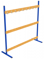 Стеллаж для лыж на 10 пар лыж - fgospostavki.ru - Зеленогорск