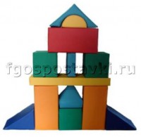 Мягкий модуль-конструктор "Городок" (13 элементов) - fgospostavki.ru - Зеленогорск