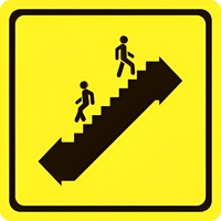 Тактильный знак (пути эвакуации) 150х150 - fgospostavki.ru - Зеленогорск