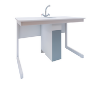 Стол ученический для кабинета химии двухместный - fgospostavki.ru - Зеленогорск