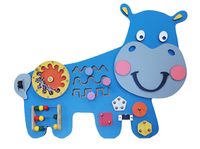 Бизиборд «Добрый бегемот» - fgospostavki.ru - Зеленогорск