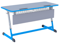 Парта NOMAD двухместная регулируемая по высоте с антивандальной кромкой - fgospostavki.ru - Зеленогорск