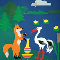 Пособие для слабовидящих детей - Театр-сказка "Лиса и журавль" - fgospostavki.ru - Зеленогорск