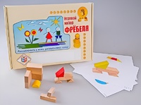Игровой набор Фребеля "Конструктор деревянный без соединений-1" (Серия "Эксперимент") - fgospostavki.ru - Зеленогорск